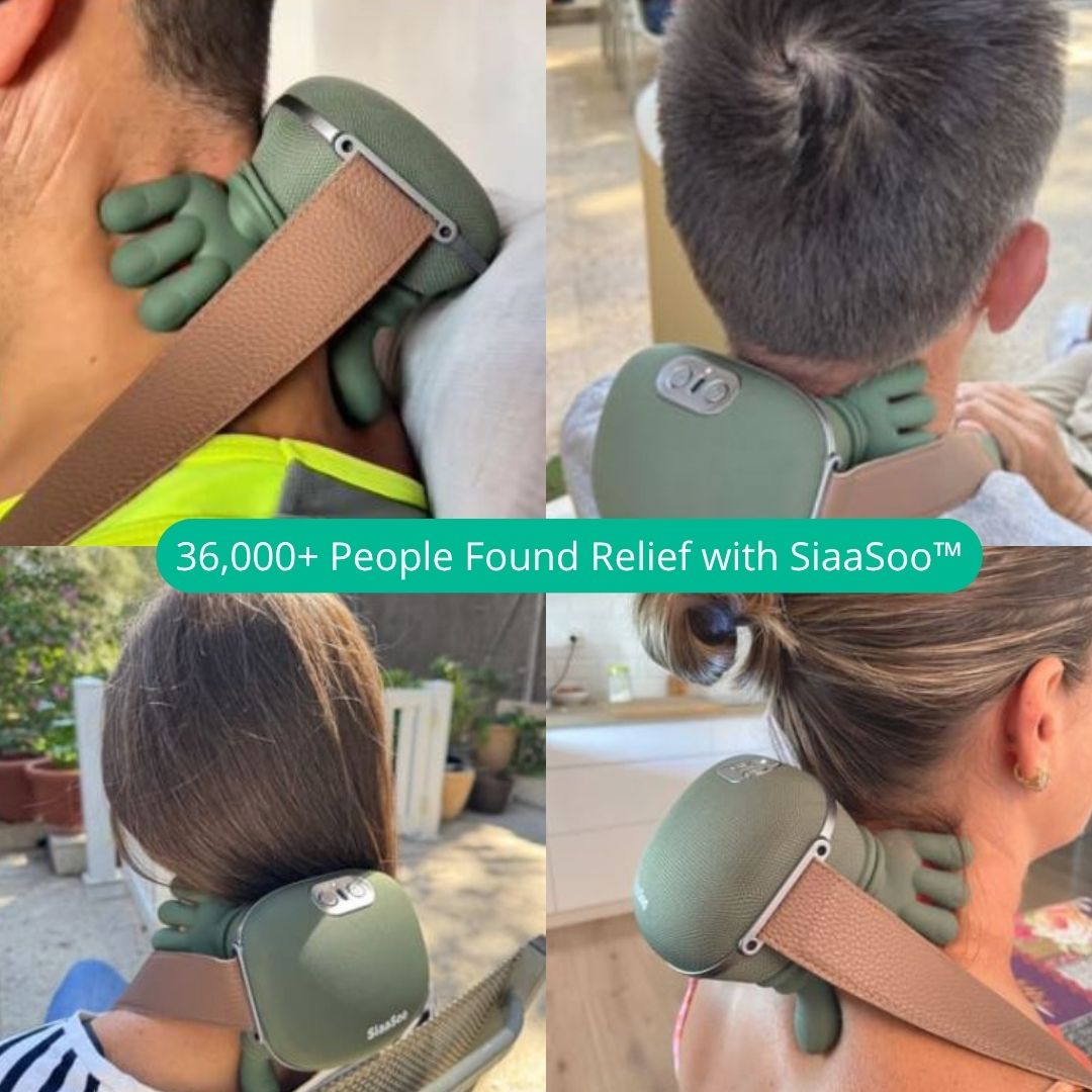 SiaaSoo™ Portable Neck and Back Relaxing Massager +(Free Gift)